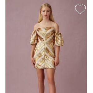 Keepsake the Label Sequin off the Shoulder Dress